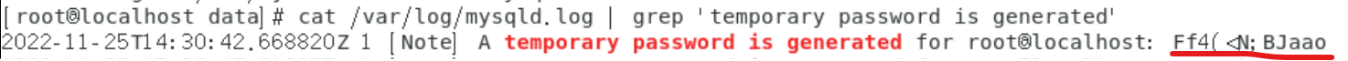 获取Mysql初始密码