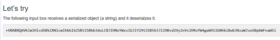WebGoat-8.2.2之反序列化漏洞插图6