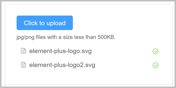 SqlSugar基于ElementPlus的上传组件进行封装，便于项目使用插图