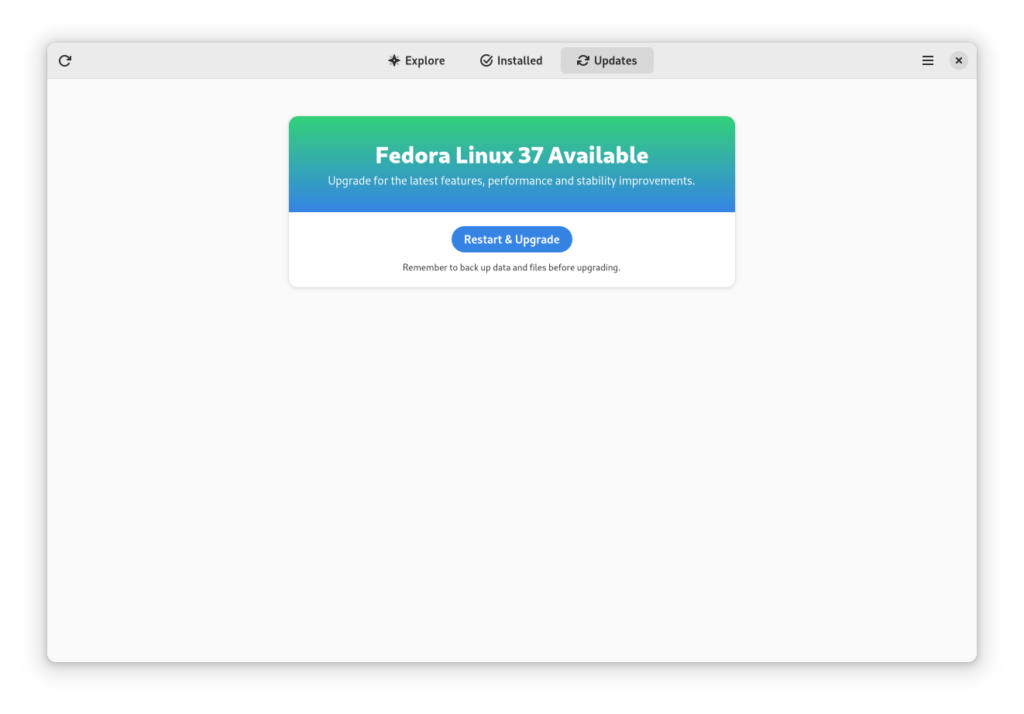 如何在 Silverblue 上变基到 Fedora Linux 37如何在 Silverblue 上变基到 Fedora Linux 37