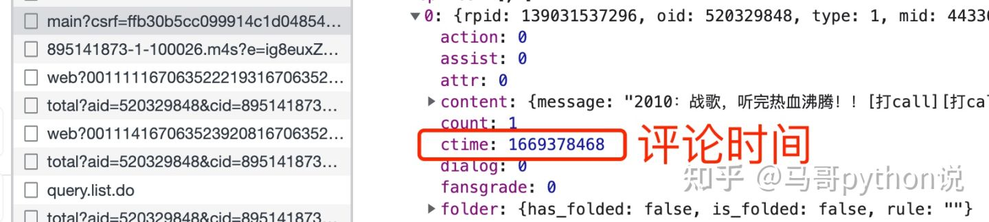python 爬虫 分析弹幕插图2