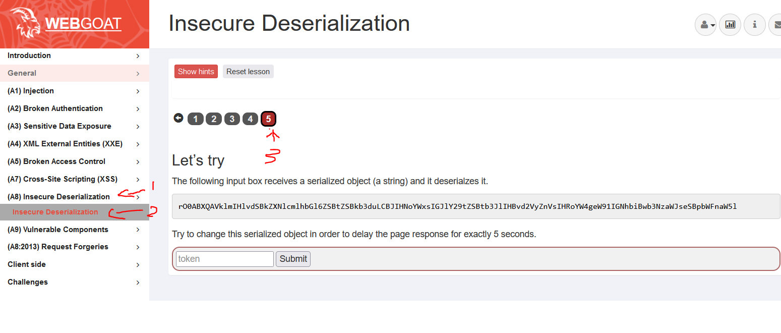 WebGoat-8.2.2之反序列化漏洞插图5